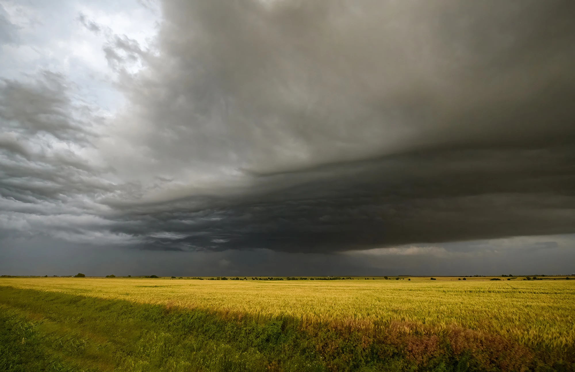 Low flying clouds, Tornado alley 2024 – photo by Reiner Boehme