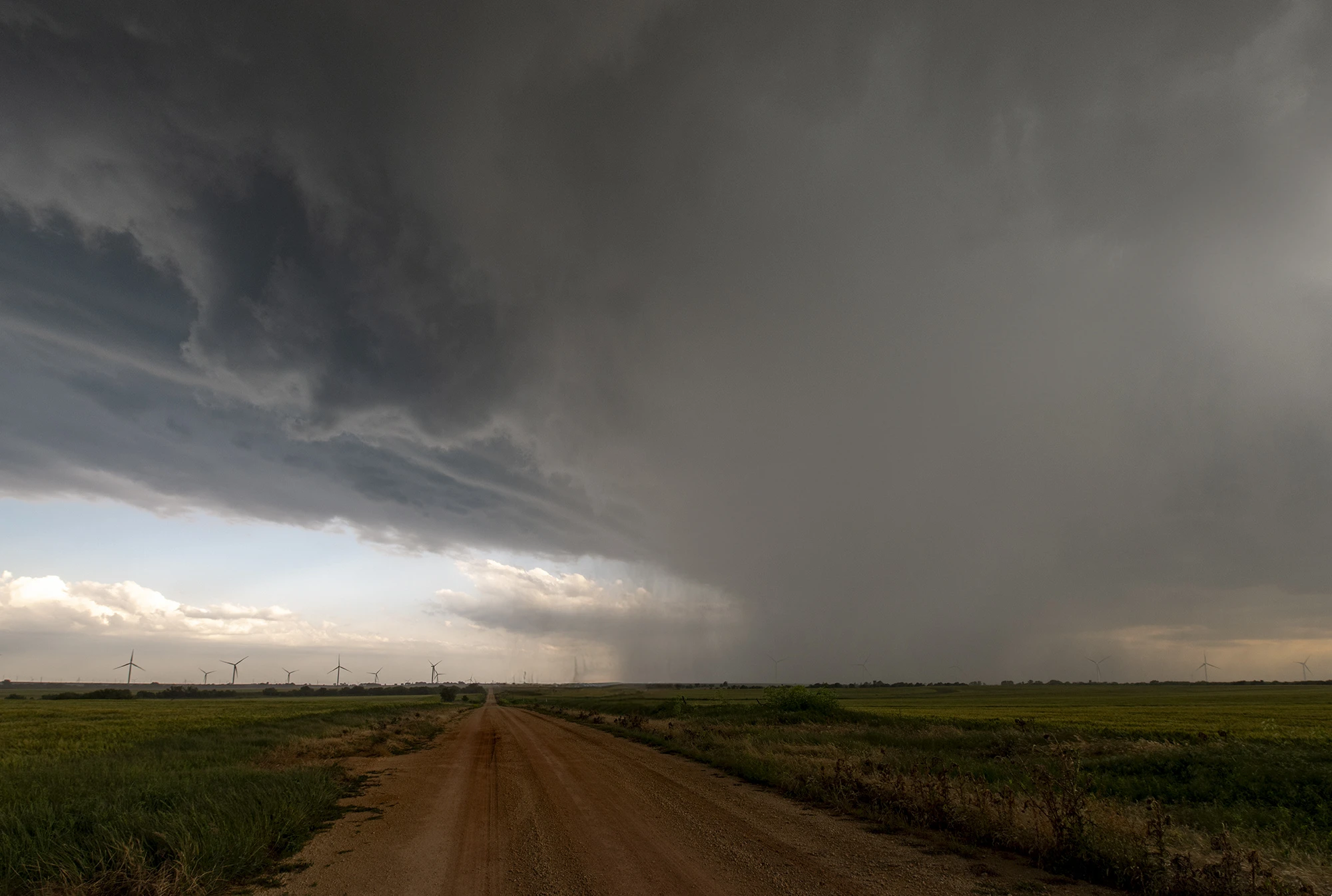The storm develops, Tornado alley 2024 – photo by Reiner Boehme