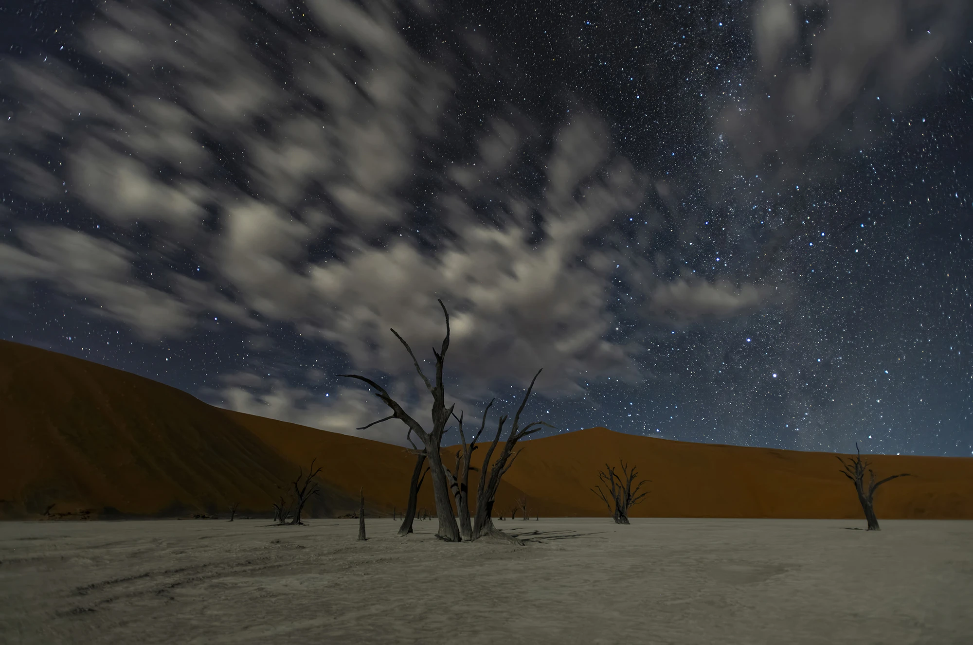 Cloudy night, Namibia – photo by Reiner Boehme