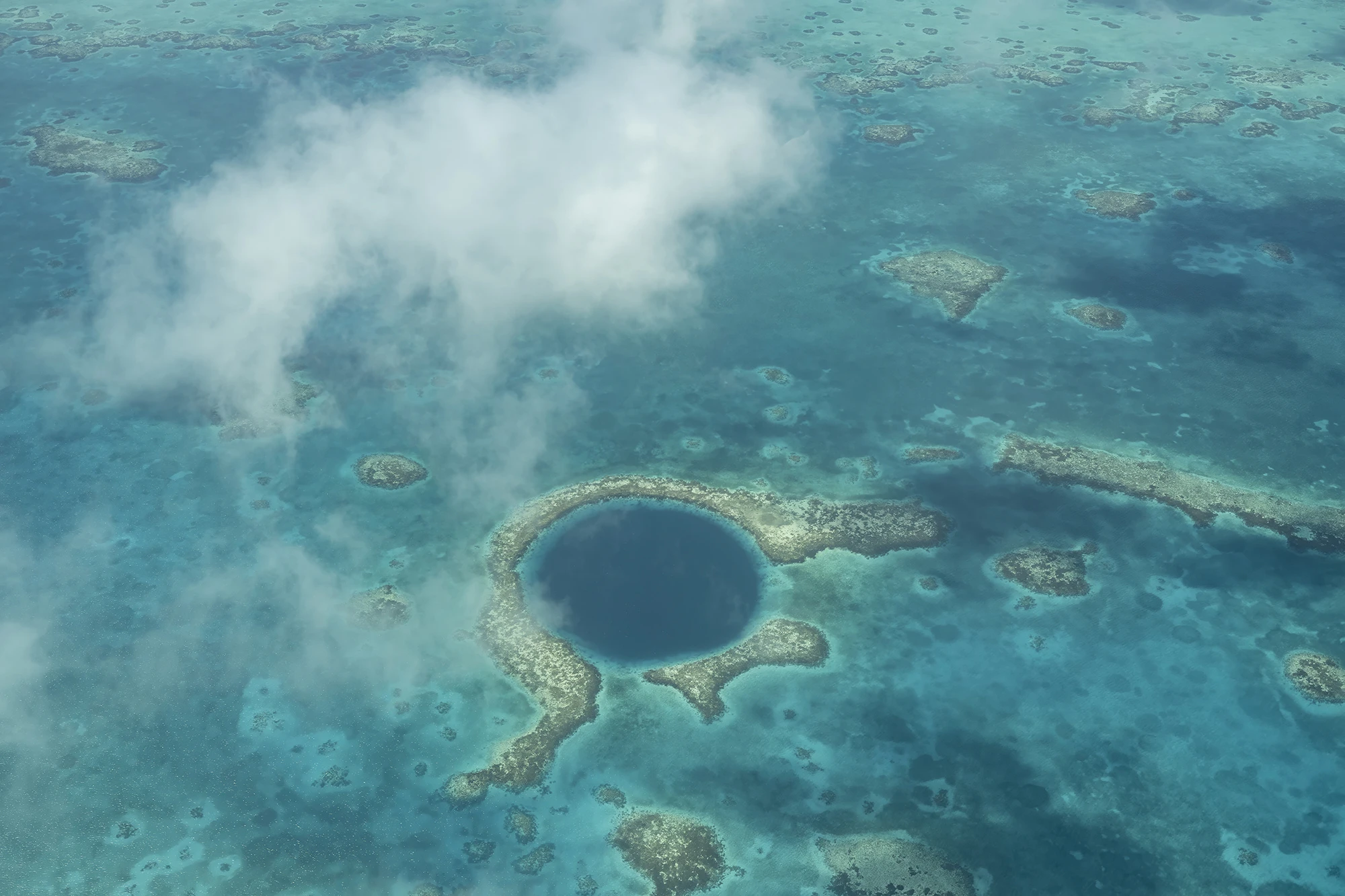 3rd flight, Belize – photo by Reiner Boehme