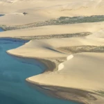 Desert and the sea