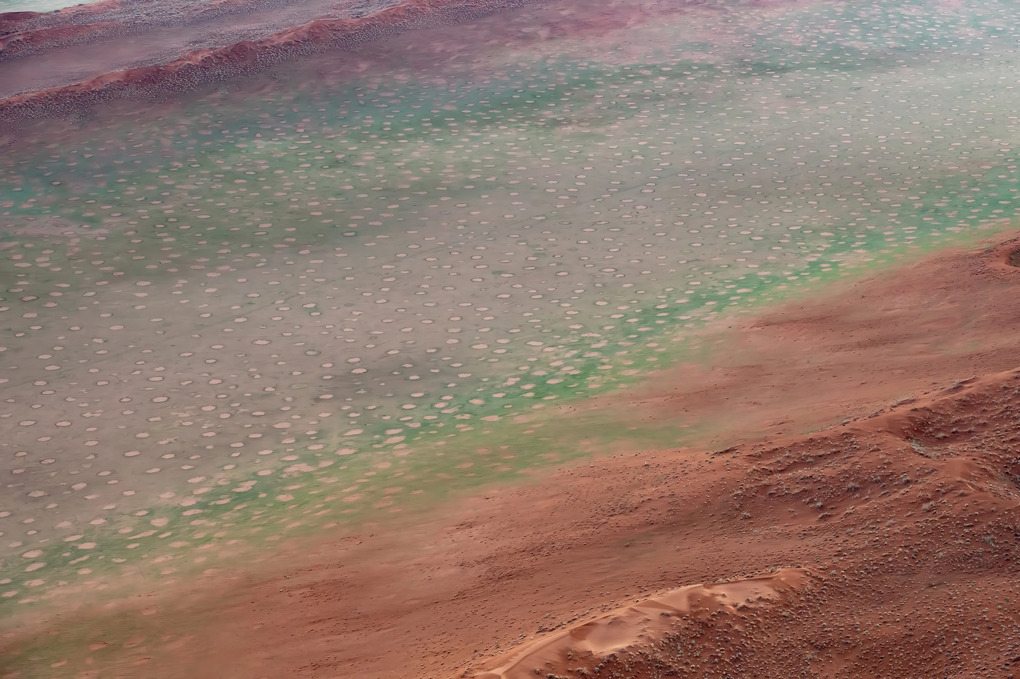 More Fairy circles, Namibia – photo by Reiner Boehme