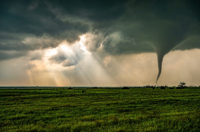 Tornado on day 1 of our tour