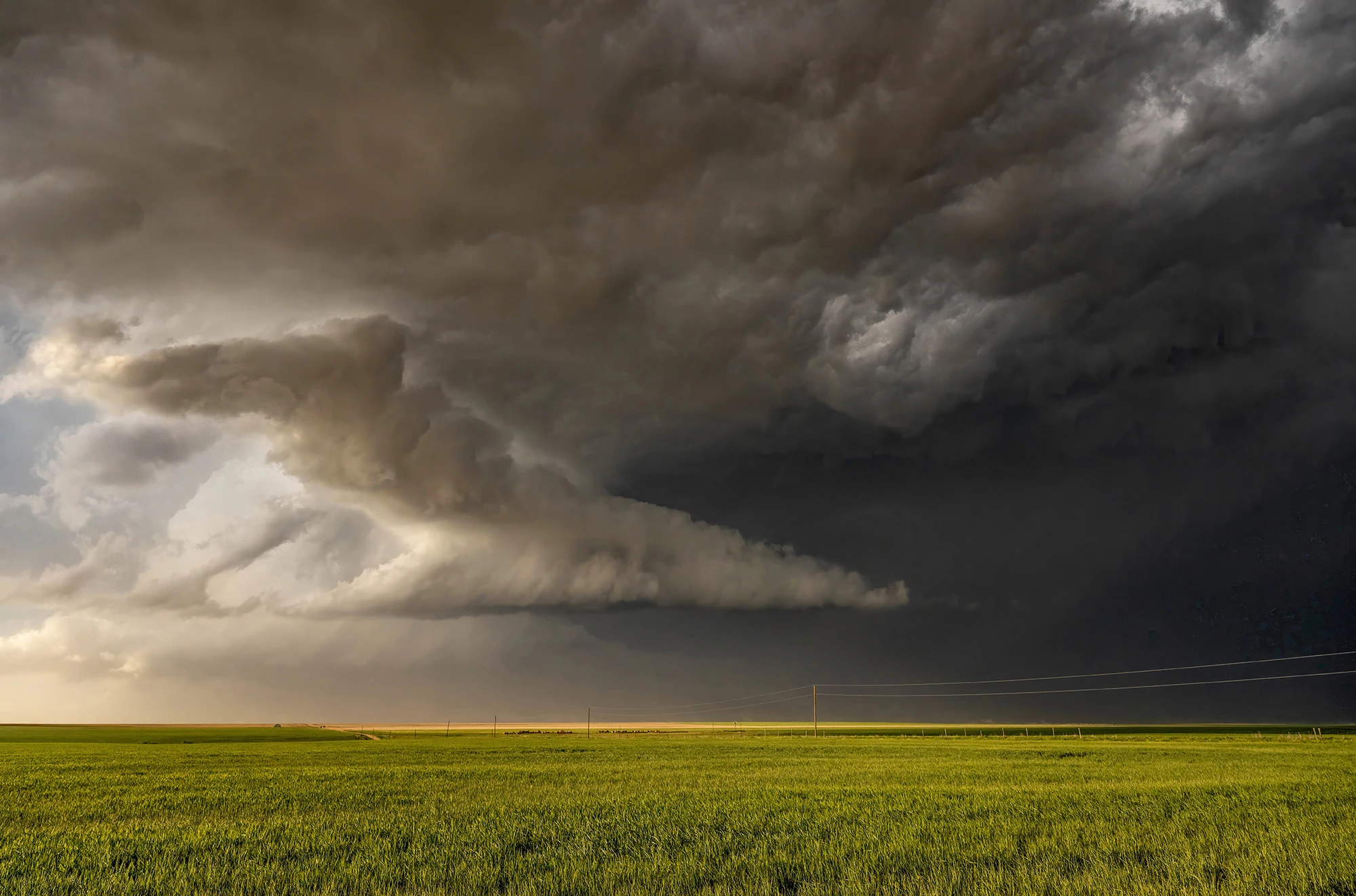 Turmoil in the sky, Tornado alley 2025 – photo by Reiner Boehme