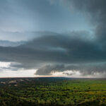 Towards the end of our storm chasing tours