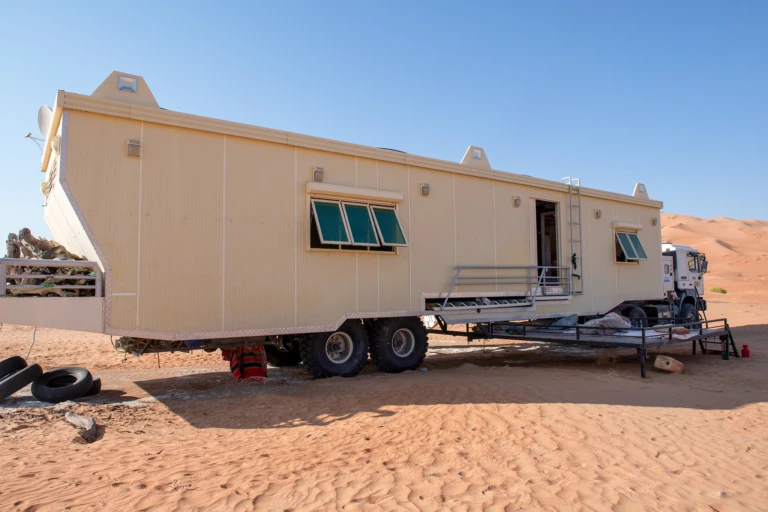 Camel herd camp
