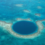 300 m diameter and 124 m deep