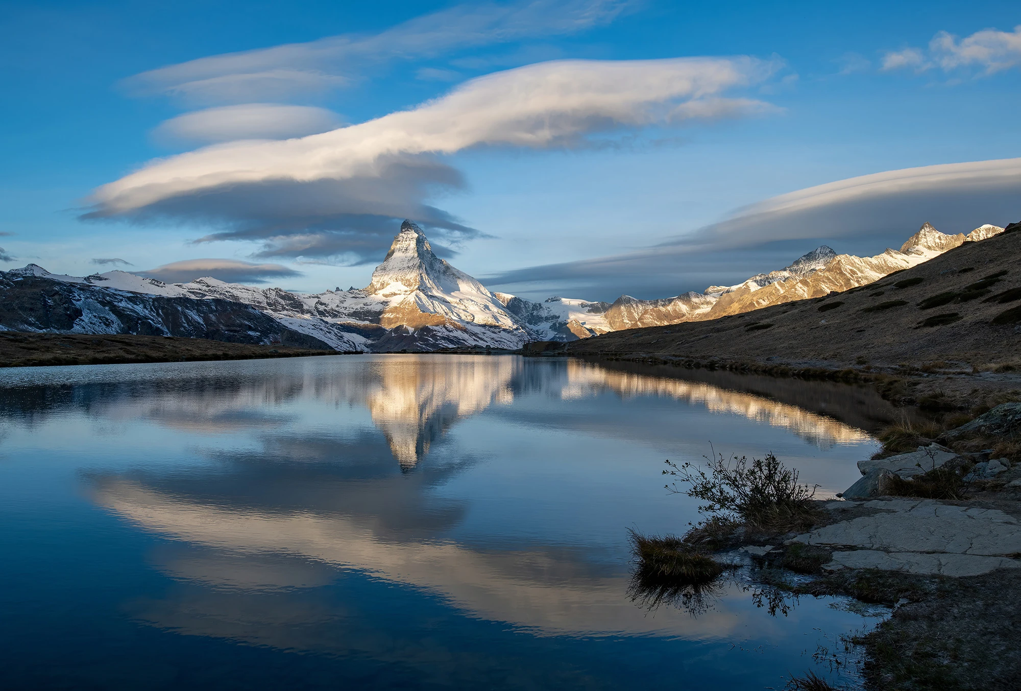 Shortly after sunrise, Switzerland – photo by Reiner Boehme