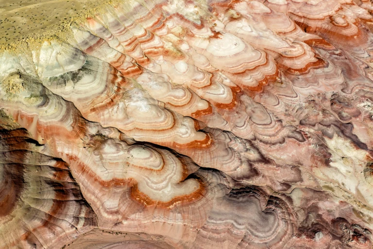 Bentonite hills view