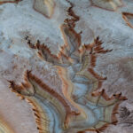 The flame in detail