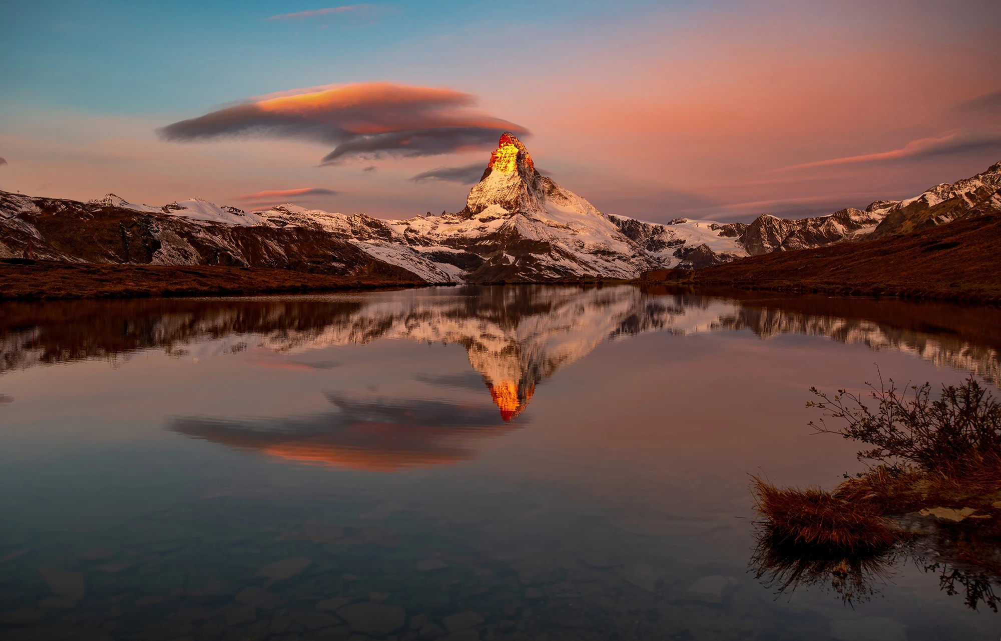 Sunrise, Switzerland – photo by Reiner Boehme