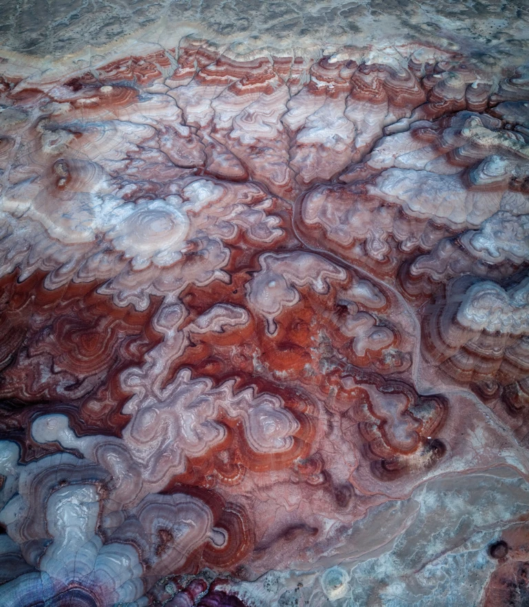 Bentonite hills