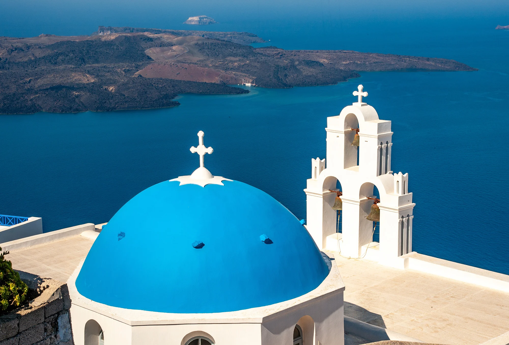 The most famous image, Santorini/Greece – photo by Reiner Boehme