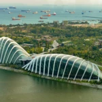 View from the Singapore Flyer