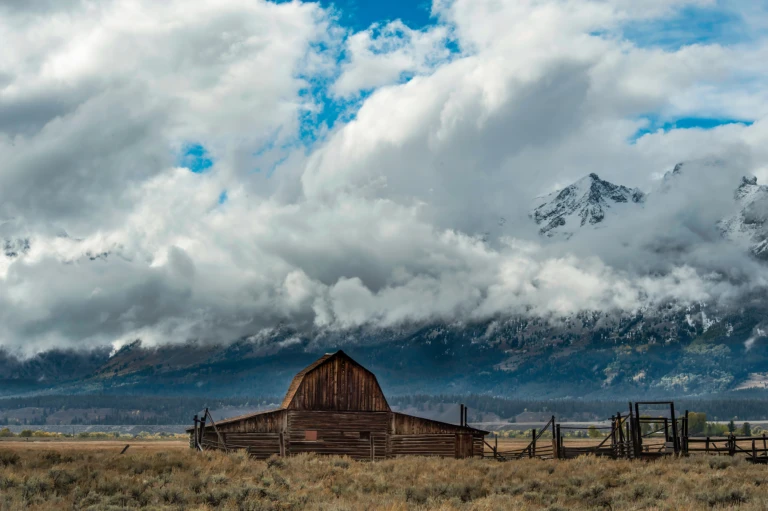The snowstorm is moving away
