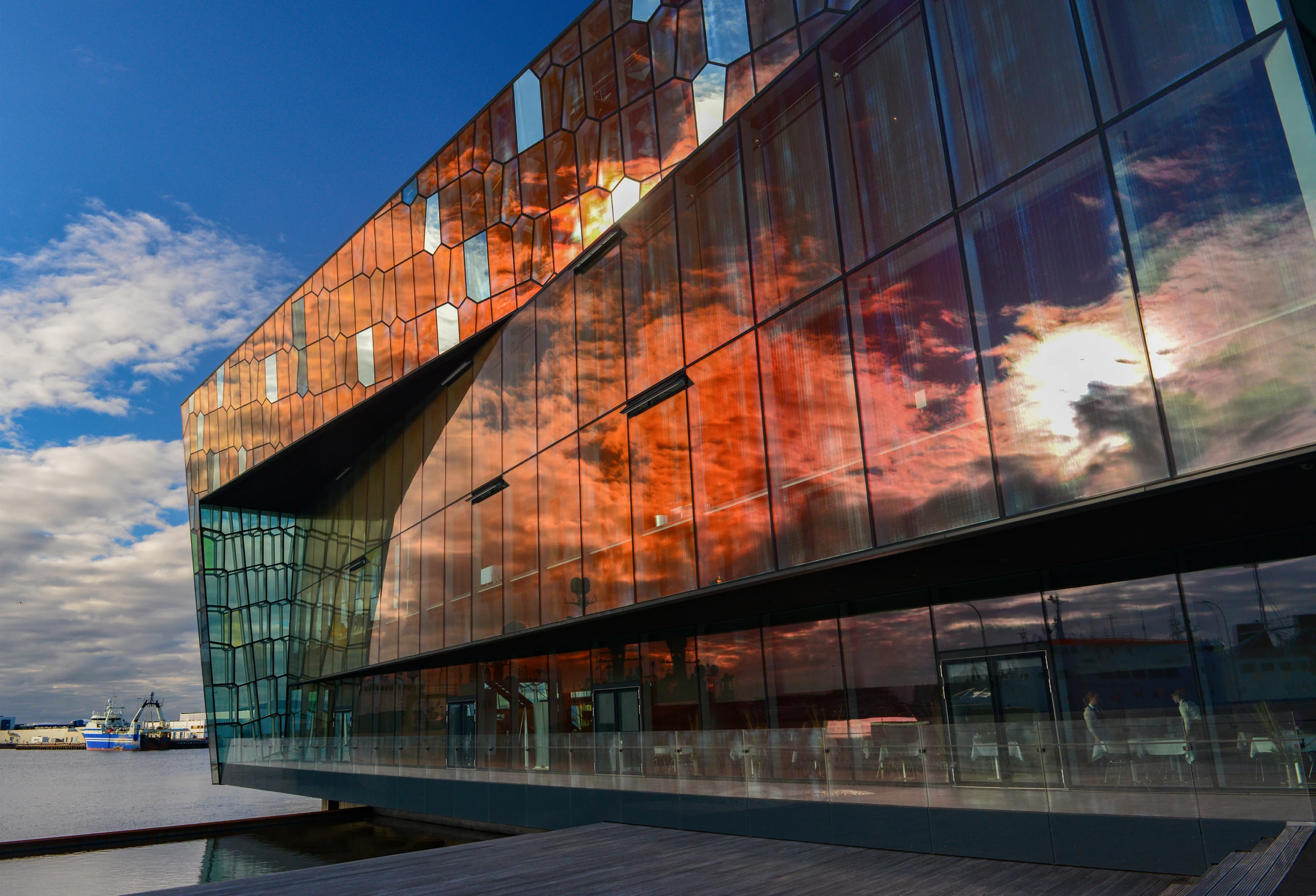 Concert hall, Reykjavik – photo by Reiner Boehme