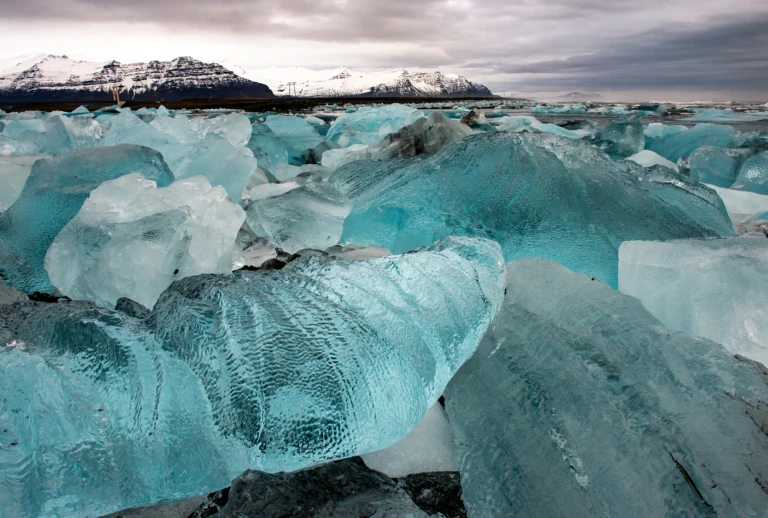 Lots of ice