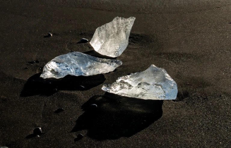 Icy diamonds