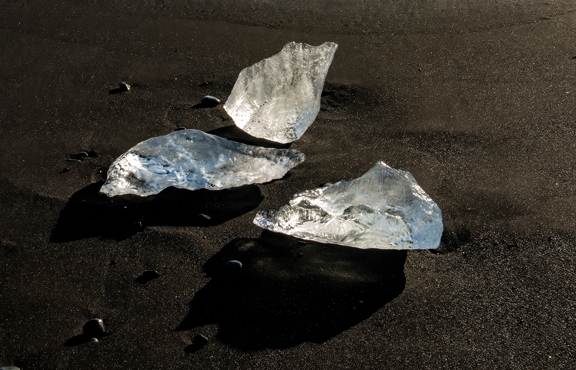 Icy diamonds, Iceland – photo by Reiner Boehme