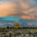 Sunrise at oxbow bend