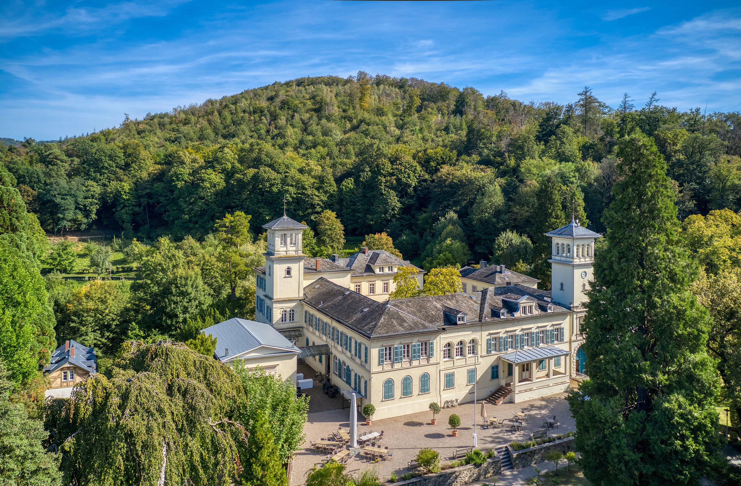 Schloß Heiligenberg, Odenwald – photo by Reiner Boehme
