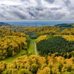 View from Ober-Beerbach down to Seeheim