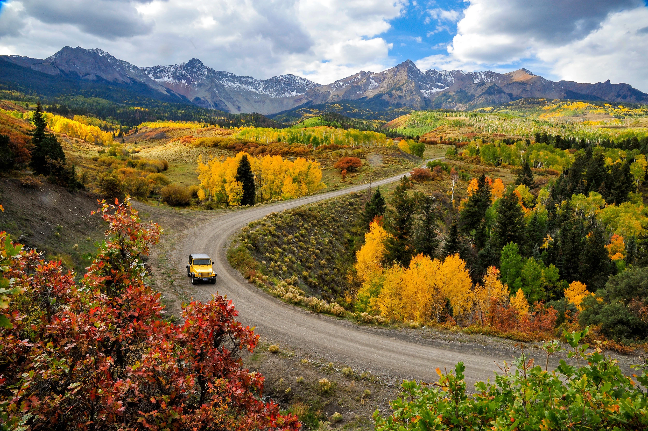 CR 9 before snow, Colorado – photo by Reiner Boehme