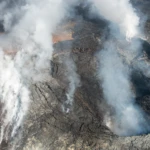 Kilauea helicopter flight