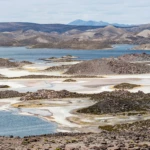 Before reaching Parinacota volcano