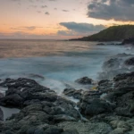 Evening at the coast