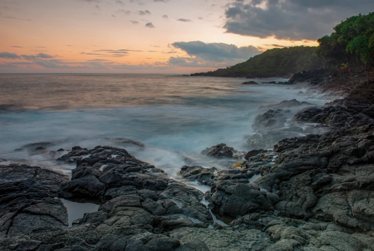 Evening at the coast