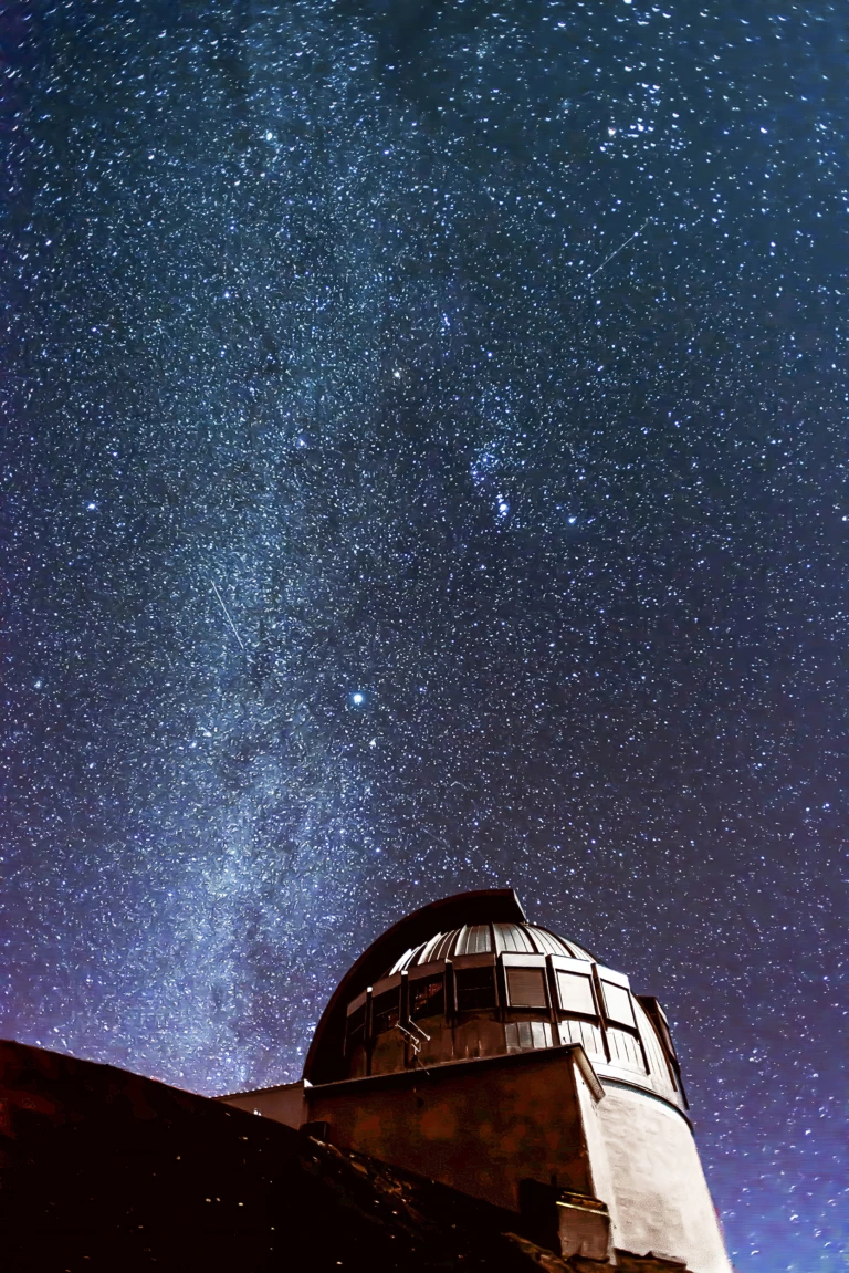 The night sky at 4200 m altitude