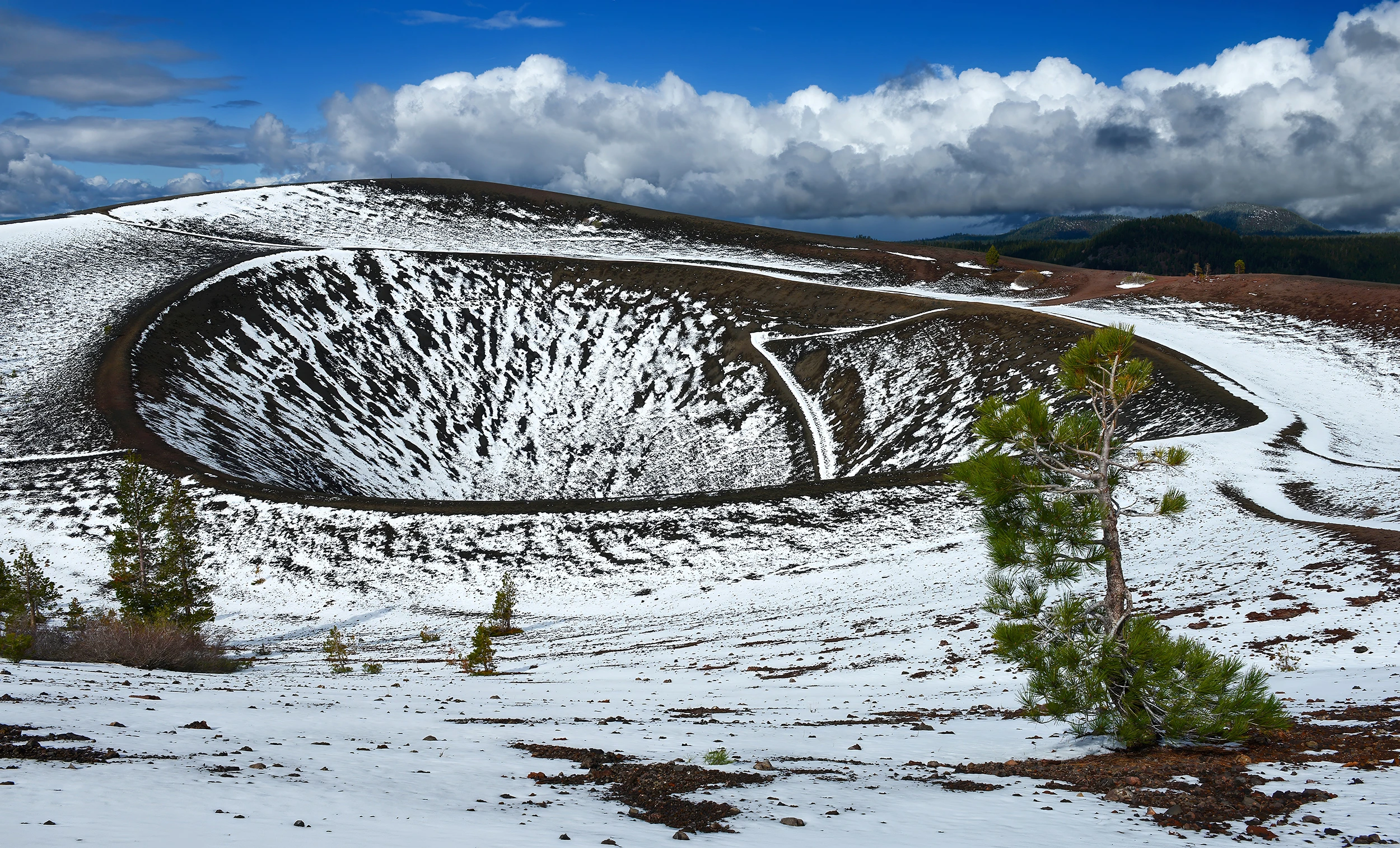 The last eruption occurred 1915, Lassen NP – photo by Reiner Boehme