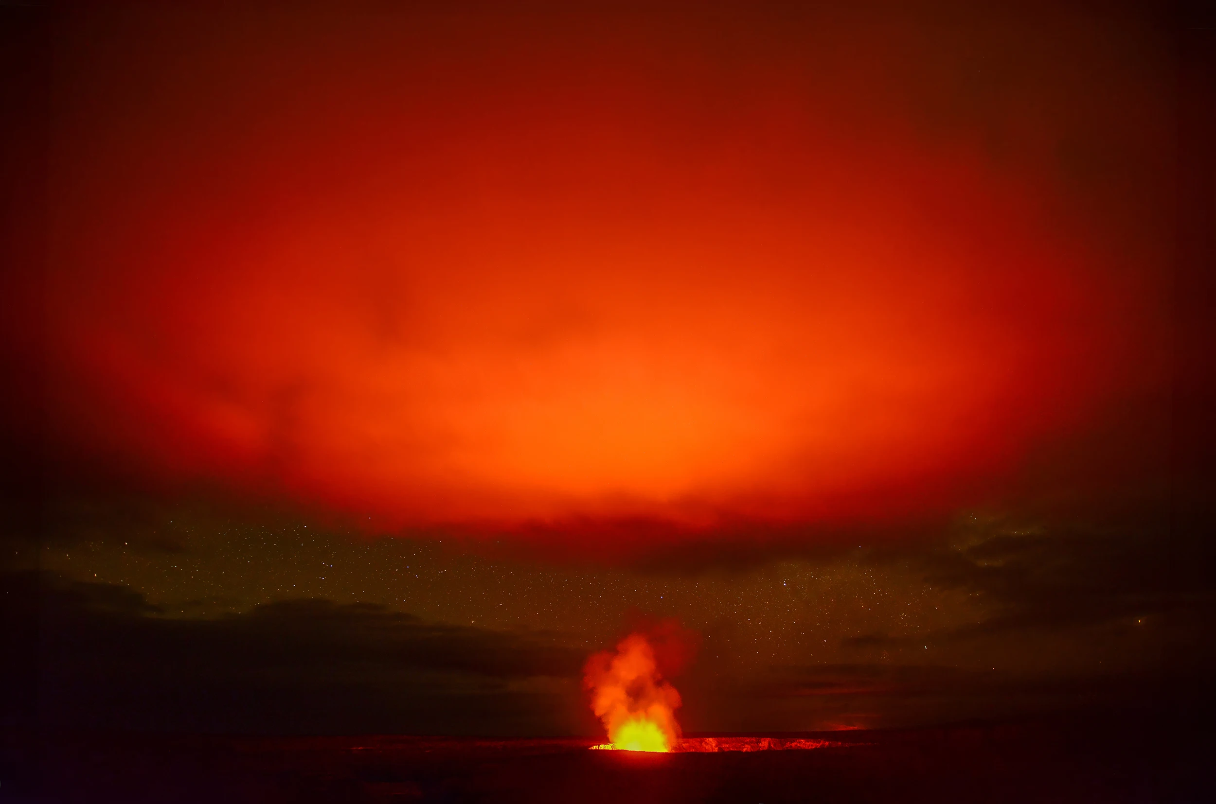 Reflections in the couds, Hawaii – photo by Reiner Boehme