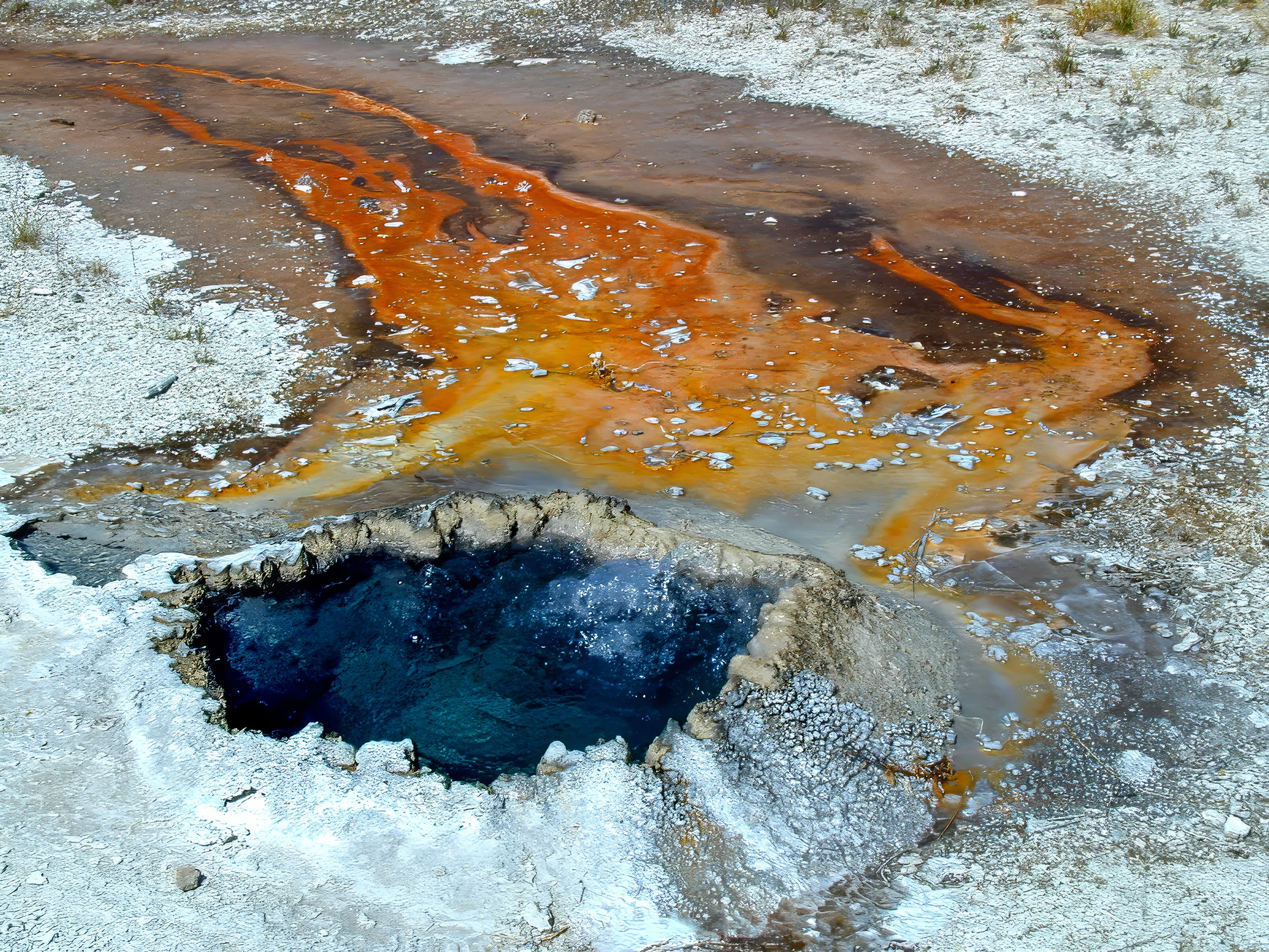 Our first visit in 2002, Yellowstone NP – photo by Reiner Boehme