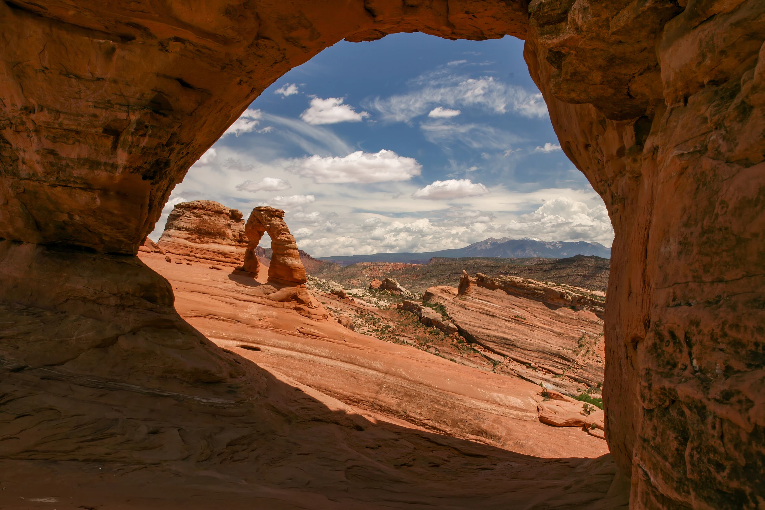 View from far, Arches National Park – photo by Reiner Boehme