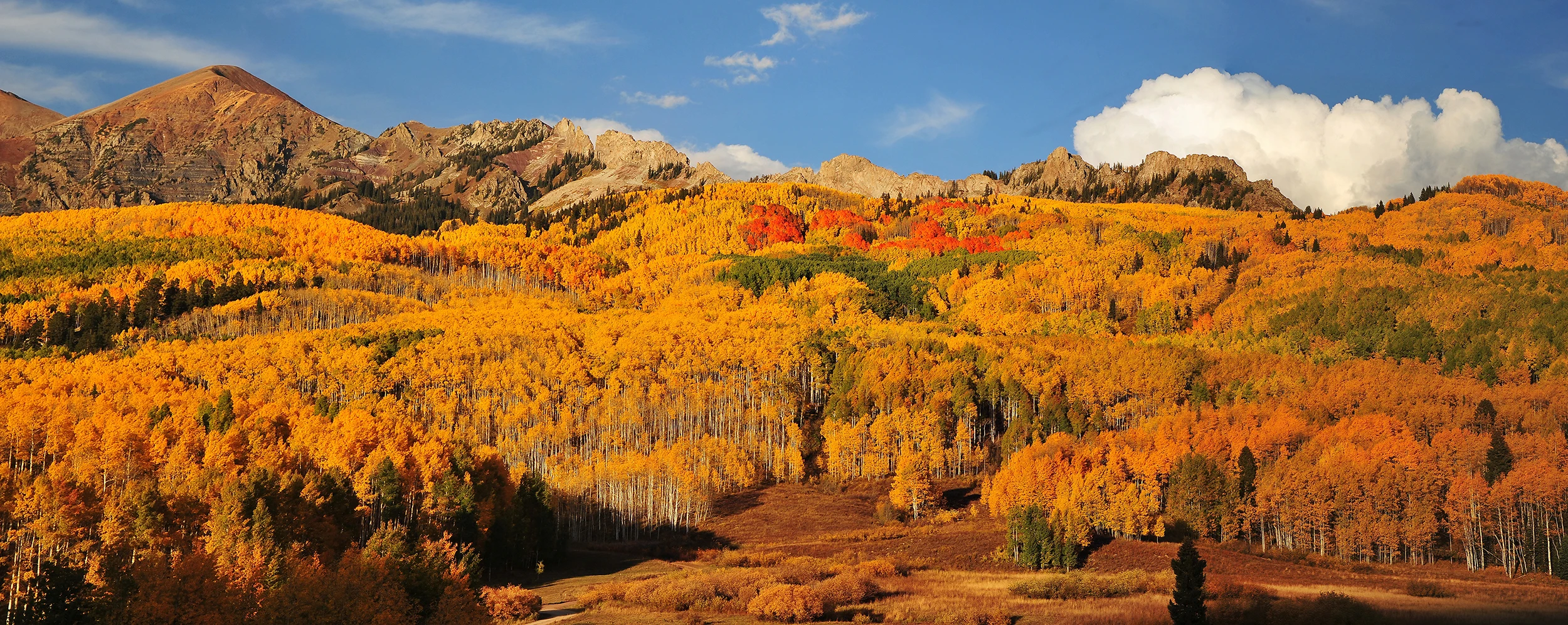 Pano Kebler pass, Colorado – photo by Reiner Boehme