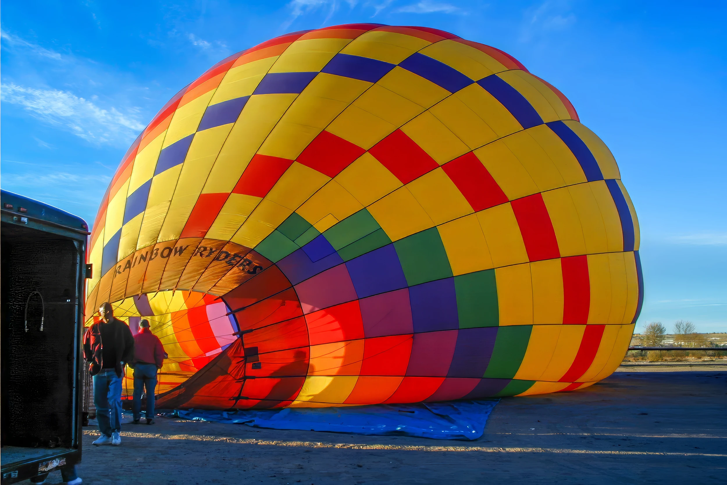 Getting ready, Albuquerque – photo by Reiner Boehme