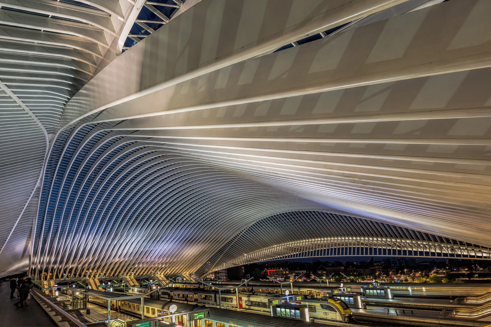 Station 3, Liège railway station – photo by Reiner Boehme
